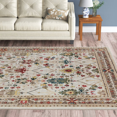 Dimmitt Floral Indoor Rug
