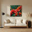 «Hawaiian Heliconia», art mural en métal vert