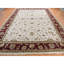 12'x18'2" Ivory Hand Knotted Wool and Silk Rajasthan Design Oversized Rug 032EDB042356471D9DC0CEEA561628AA