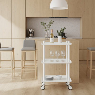 Vadim Metal Bar Cart