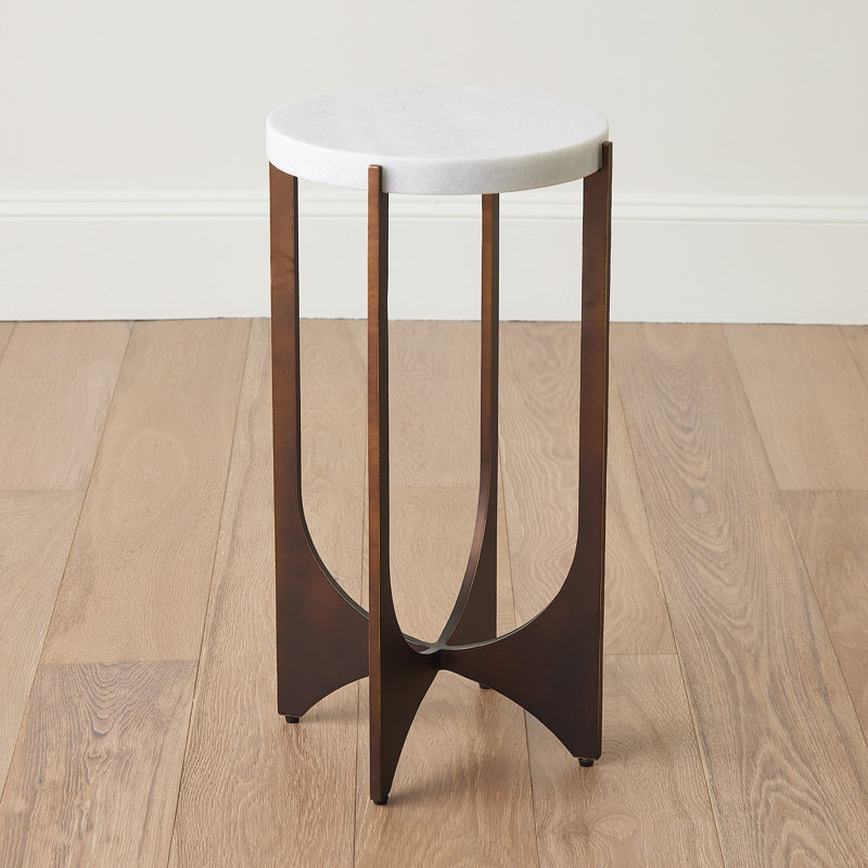 Tempest Marble Top End Table