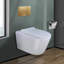 Toilette allongée murale à double chasse Nebula-39076354