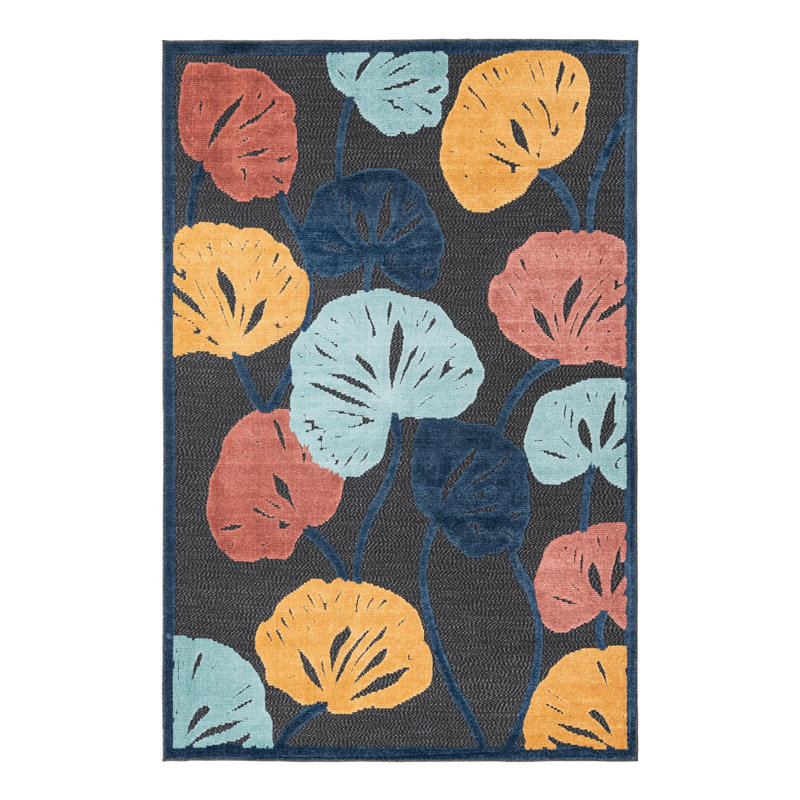 Tapis d'extérieur Mashpee, Rectangle 6 pi x 9 pi