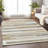 Premium Machine Washable Prisco Ivory Rug-177362133