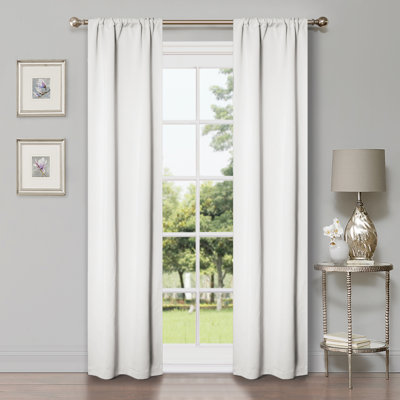 Paire de rideaux obscurcissant avec œillets Millendon