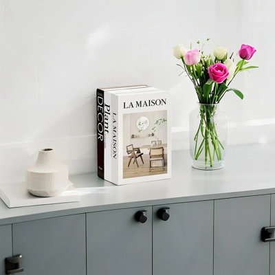 Ensemble de 3 livres décoratifs
