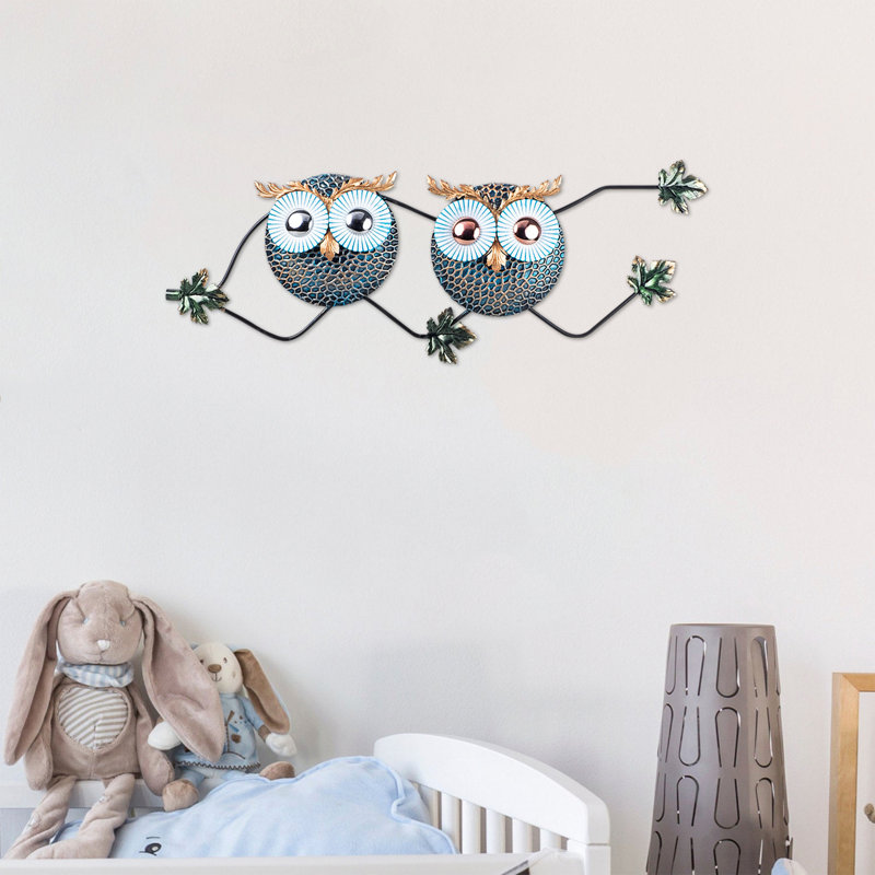 Décoration murale hibou