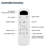 Lakenzie 52" 3-ABS Blade Modern Ceiling Fan with LED Lights and Remote Control, White-50820411-40651174