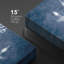 Impression sur toile sur toile lustre en cristal bleu marine et blanc fantaisiste-93589511-93589510