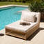 Hampton Outdoor Chaise Lounge