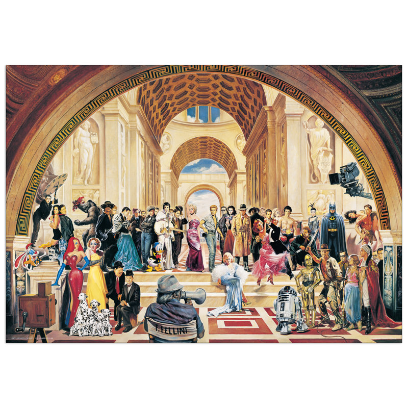 Casaro - No Frame Print on Wood