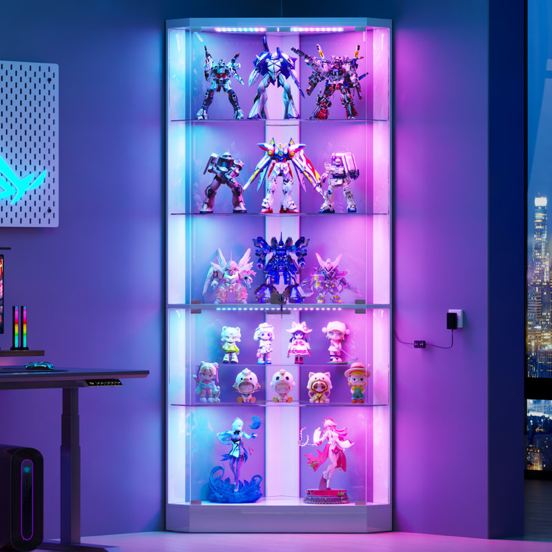 Display Cabinet, White