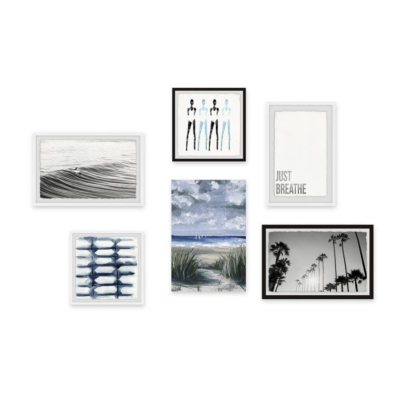 Azure Vision Hexaptych