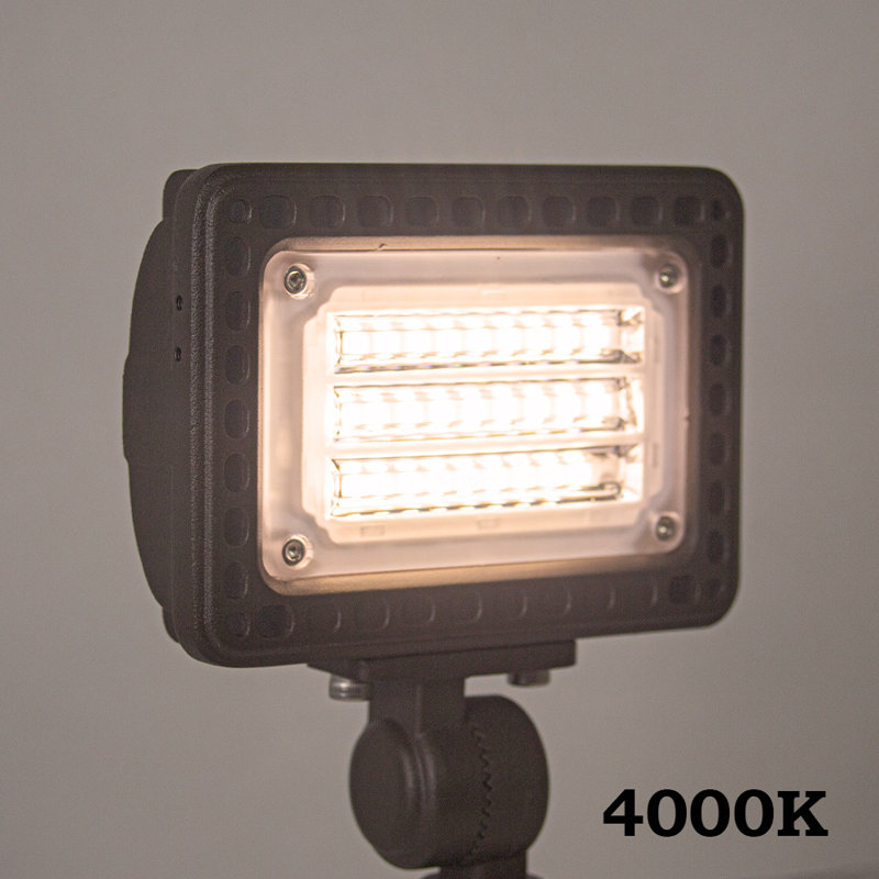 Bronze 12W LED Low Voltage Outdoor Flood Light