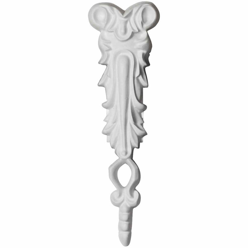 Milton 6.5'' H x 1.75'' W x 0.75'' D Urethane Onlay Scroll