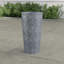 Ribbed Metal Planter-28165618-28165620