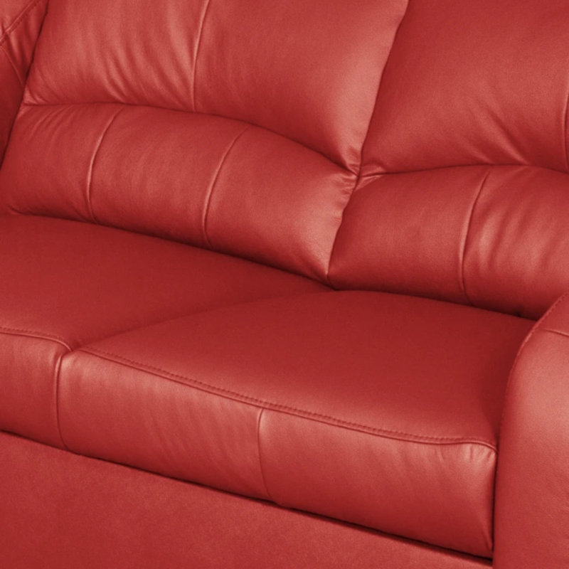 Fridulf Corner Sofa Bed, Red, Left Hand Facing