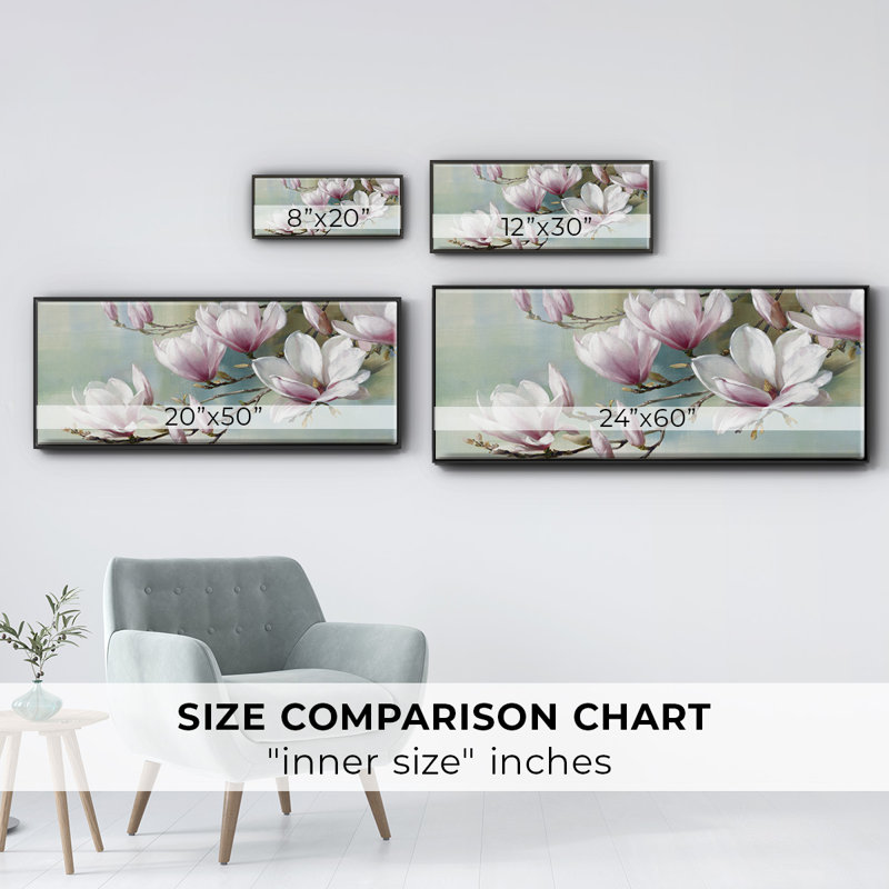 Magnolia Morning - toile encadrée