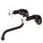 Kingston Brass Kingston Two-Handle 2-Hole Wall Mount Bathroom Faucet-56553445-56553438
