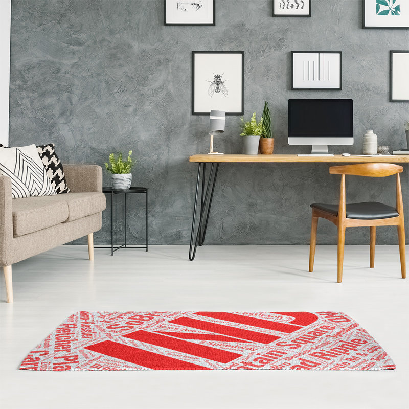 Chenille Indoor Rug, Rectangle 4' x 6'