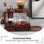 Ensemble de cafetière à filtre, moulin à café manuel, tablette de rangement, accessoires pour le café