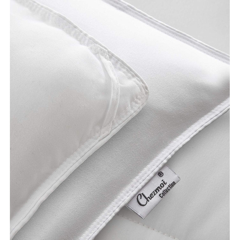 Heavyweight Classic Duvet Insert Down Alternative Comforter, Oversized Queen Comforter