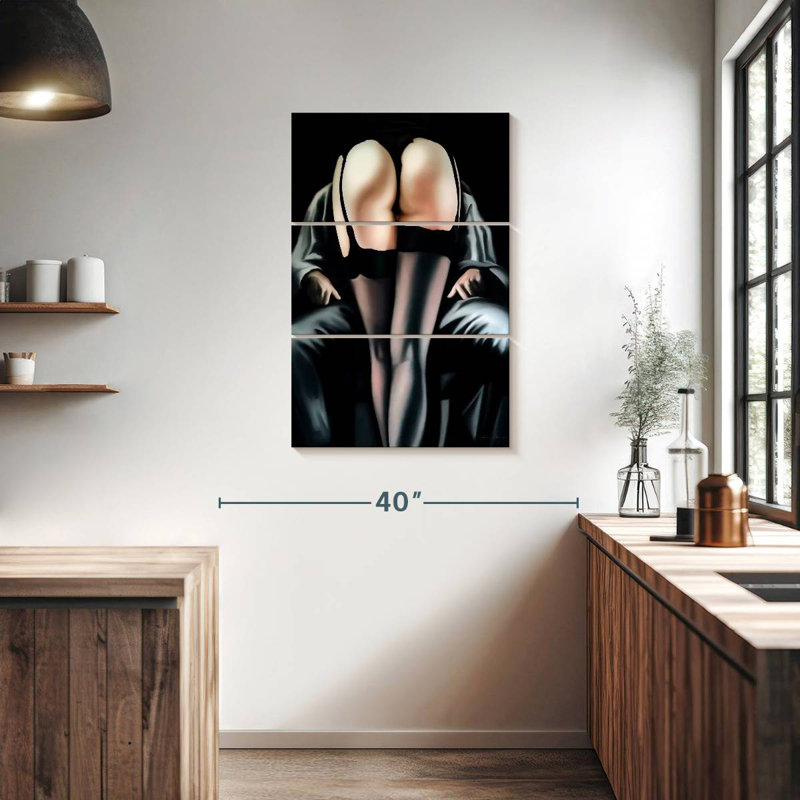 Wait For Me, 38" H x 24" W