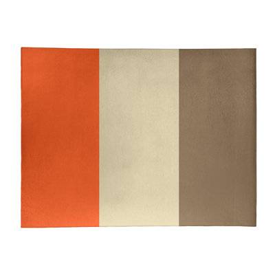 Chenille Striped Indoor Rug