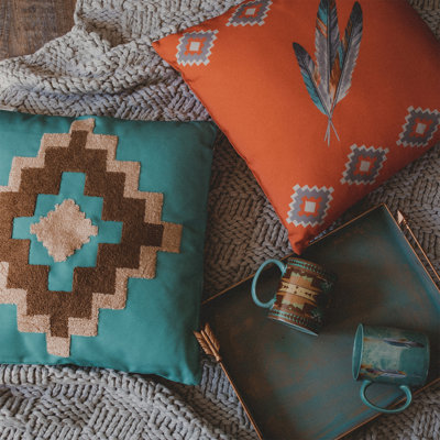 Abstract Throw Pillow