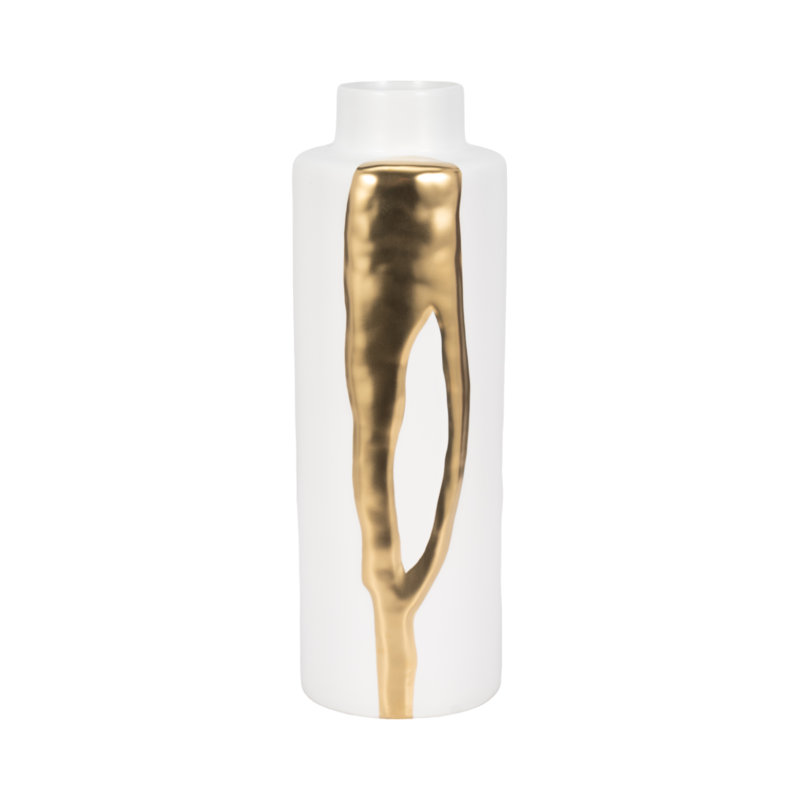 Vase Mercer41 Procida, blanc, 20"
