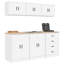 Garage Cabinets 6 Pcs Engineered Wood-1324414222