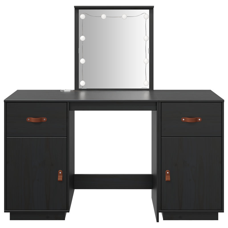Kyera Dressing Table, Black