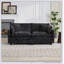 Causeuse Cloud Cloud, canapé modulaire moderne avec coussins rembourrés à double couche confortables, tissu chenille respirant pour le salon et la chambre à coucher-2140585760