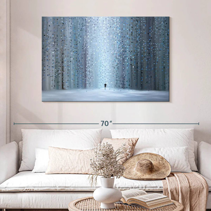 Avery Rainy Stroll, 32" H x 48" W