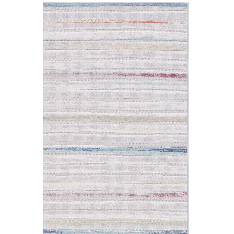 Tapis intérieur / extérieur à motif abstrait Cabana Performance, Rectangle 8 pi x 10 pi