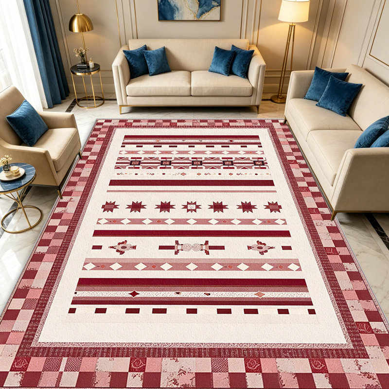 Neutral Greyern   area rugs for Living Room, Soft and Comfortable, Suitable for all seasons, easy to maintain, machine washable Indoor floor mat, Under Table Farmhouse suitable for Bedroom, Dining Room, Study,  Balcony, Home Decor Patio