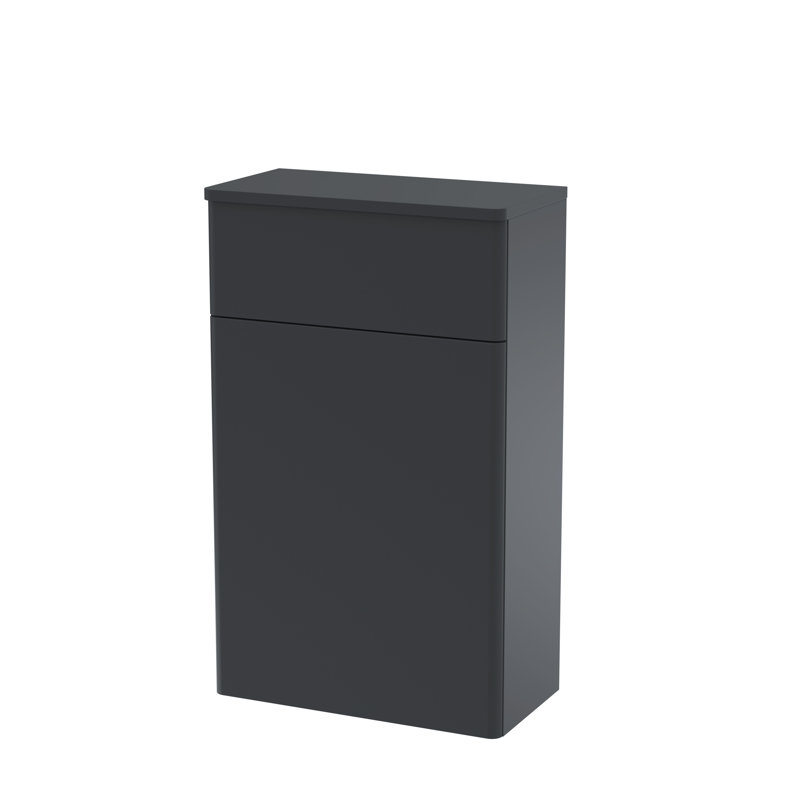 Classique Bathroom Storage Cabinet, Satin Anthracite
