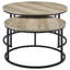 Table basse gigogne 2 pièces Arrize
