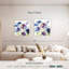 Harnek - jardin mixte bleu et mauve I-109331277