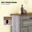 Functional Storage Sideboard Cabinet