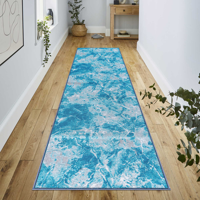 Deontray Solid Colour Indoor / Outdoor Area Rug, Runner 60 x 220 cm