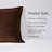 Terran Velvet Cotton Euro Sham Cover Brown-116554276