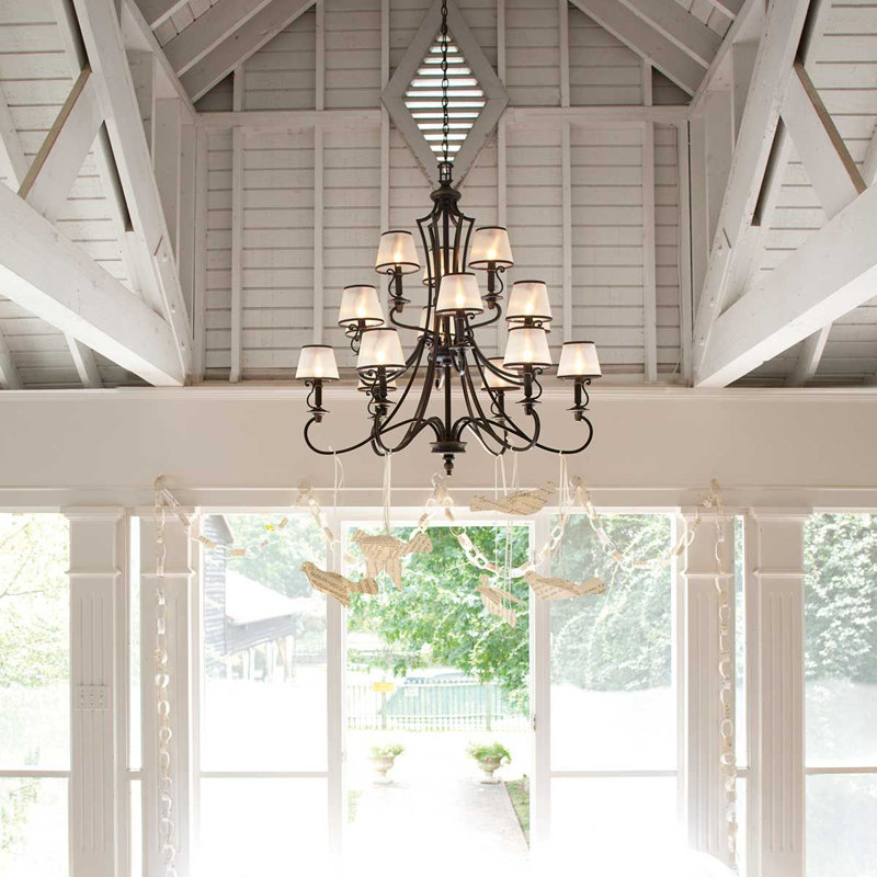 Bellingdon 15 - Light Shaded Chandelier