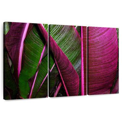 Harnek Two Toned Tropical Leaves
