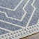 Tapis bleu ardoise Gwerfyl