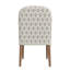 Chaise de salle à manger Mio avec dossier arrondi, tissu chenille-112506722-112506716
