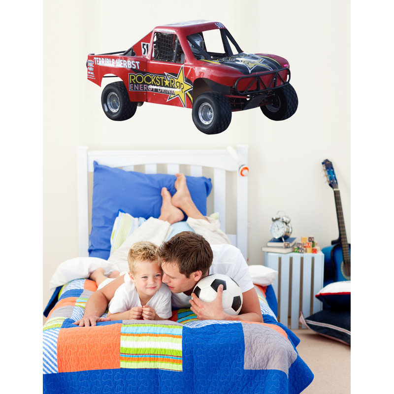 Décalcomanie murale off road iii, H 39 po x l 72 po