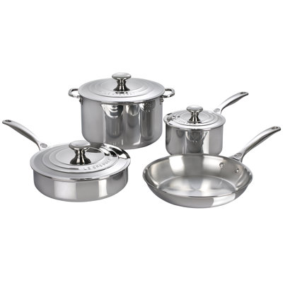 Le Creuset Stainless Steel 7-Piece Set