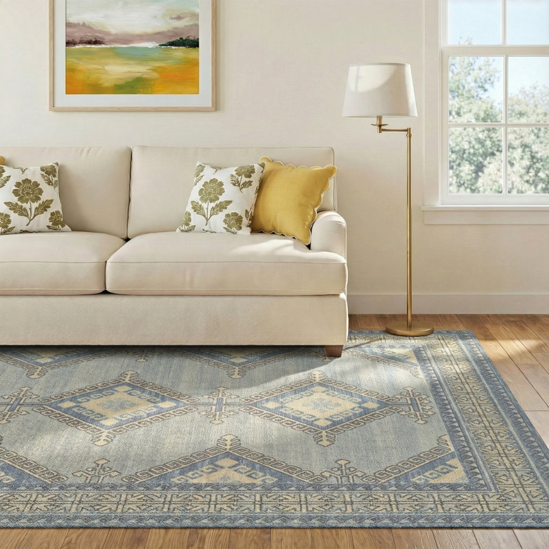 Aldona Oriental Indoor Rug, Rectangle 6'6" x 9'