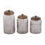 Vicknair Glass Canister - Set of 3
